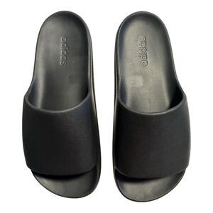 Adidas Men’s Adilette Lumia Slide Sandal Black/Black/Black Size 10